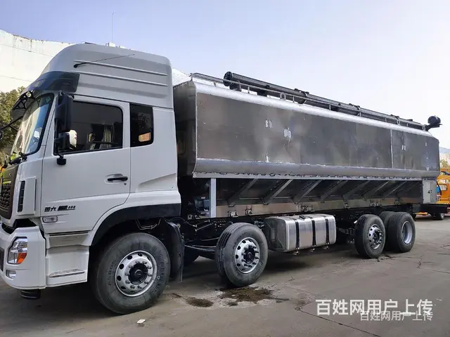 东风天锦小三轴15吨20吨散装饲料运输车 厂家直销 - 图片 6