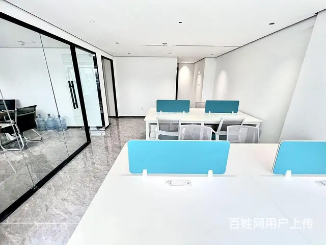 龙禧中心豪华装修落地玻璃办公场地两个房间有家具空调 - 图片 4