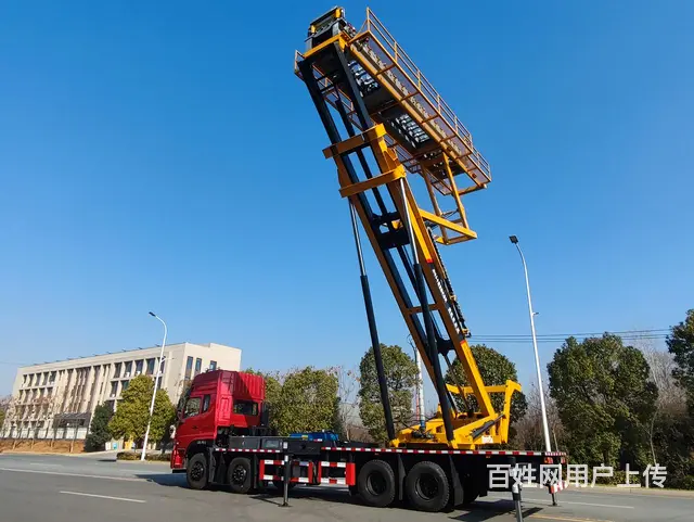 东风前四后八高空制瓦车 车载式高空上瓦车 高空作业升降平台 - 图片 2