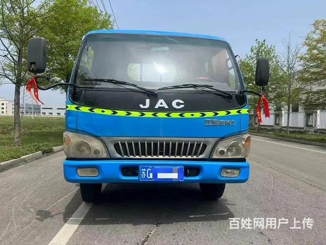 JAC江淮骏铃3.9米车厢 带卧铺750轮胎蓝牌照 - 图片 2