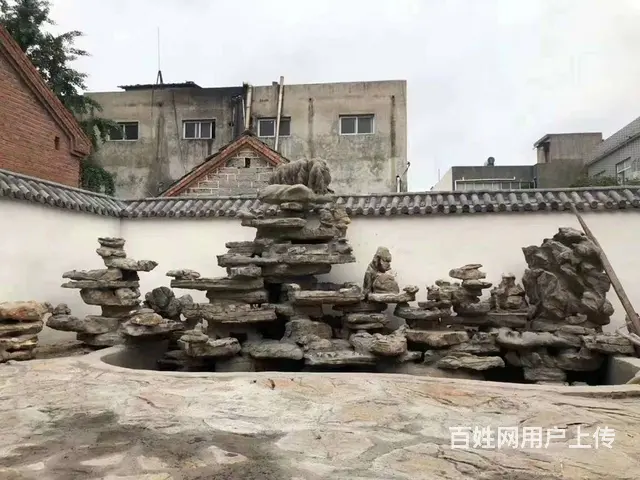 徐州锦鲤鱼池净化系统，假山太湖石假山设计安装制做 - 图片 9