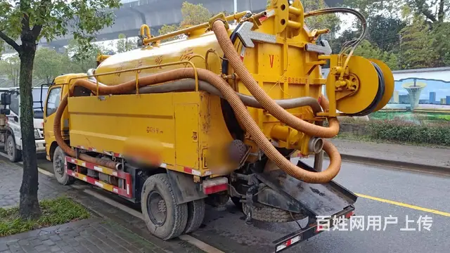 二手东风黄牌清洗吸污车低价转让 - 图片 4
