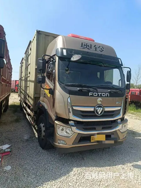 出售21年7月福田奥铃厢式货车6缸260大保险 - 图片 3