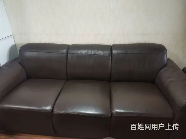 公司搬家二手真皮沙发便宜处理 - 图片 2