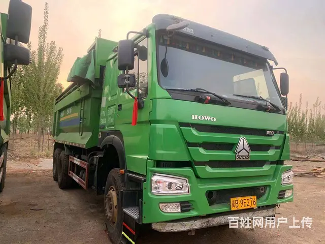 转让4台18年豪沃环保绿后八轮自卸车，货箱5米8 - 图片 4