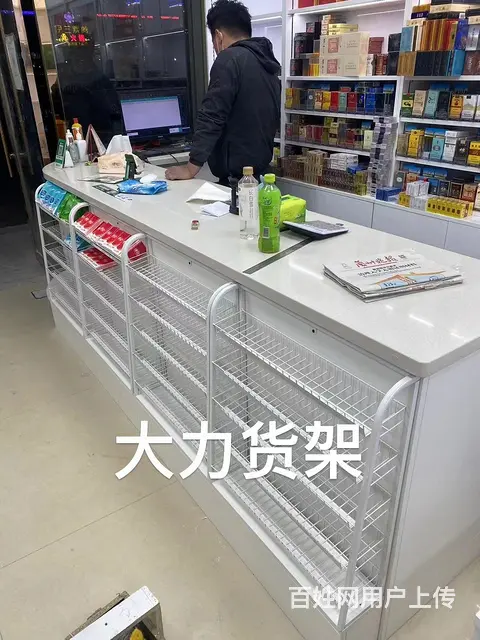 武汉烟酒展柜整店布局定制钢木烟酒货架工厂直营 - 图片 4