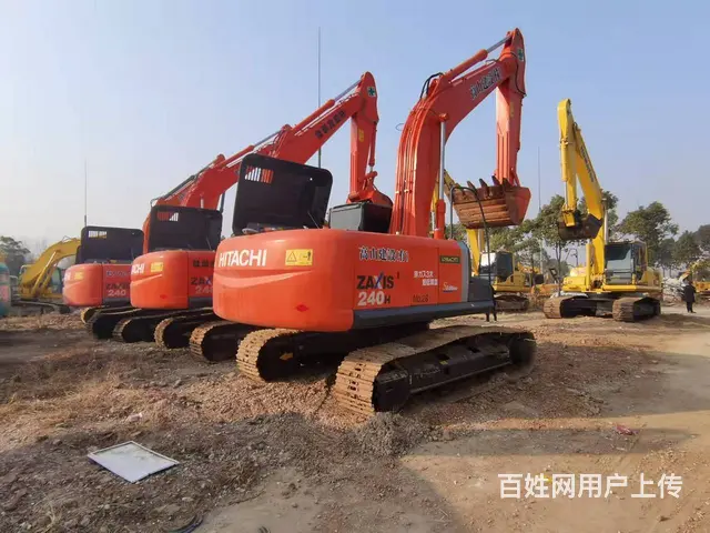 急售！进口日立240-3二手挖掘机质保两年全国包运 - 图片 1