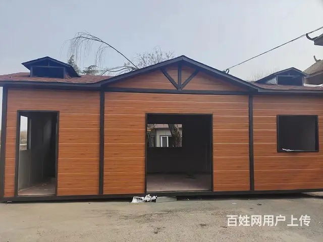 枣庄住人集装箱房屋出租出售    枣庄木屋凉亭岗亭尺寸定制 - 图片 6