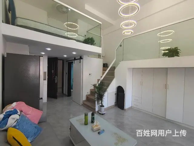 急售！湖塘吾悦广场旁挑高4.5米复式公寓 民用水电带燃气 - 图片 2