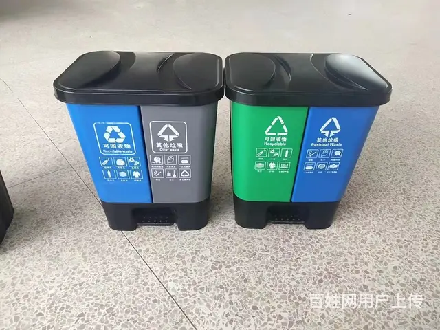 垃圾桶 垃圾箱 果皮箱 垃圾车 尺寸多样新料 - 图片 12