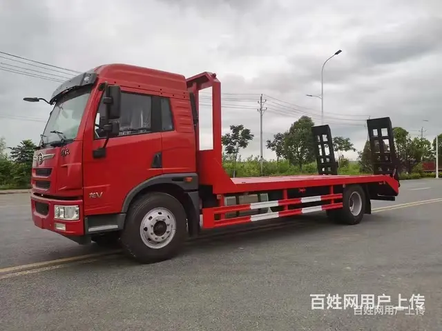 解放中型挖机平板运输车 物美价廉 - 图片 12