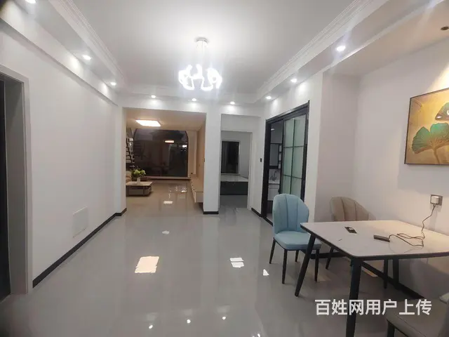 水岸华城19楼110平带跃层三室两卫精装58万六中万达 - 图片 8