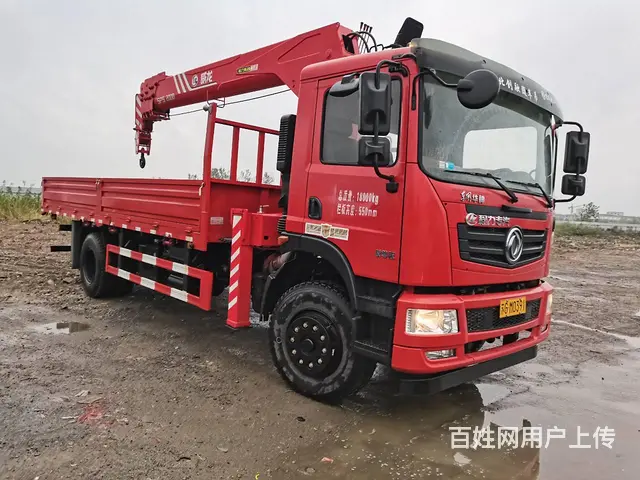 出售东风二手8吨五节臂随车吊一台  准新车 - 图片 3
