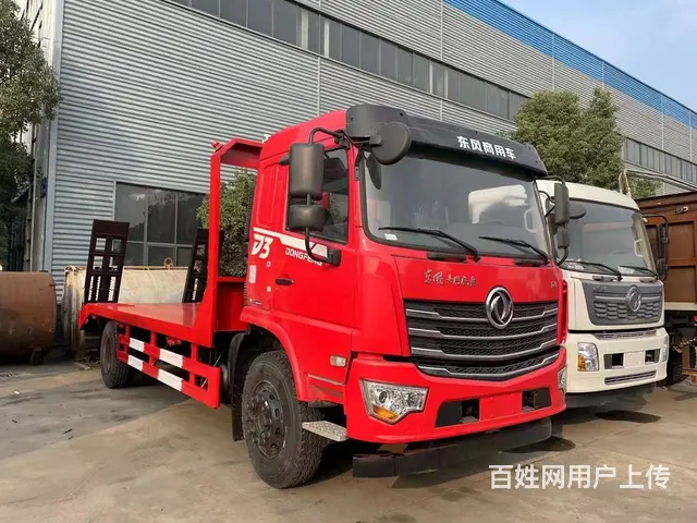 东风D3玉柴200马力平板拖车 15吨挖掘机拖车 - 图片 6