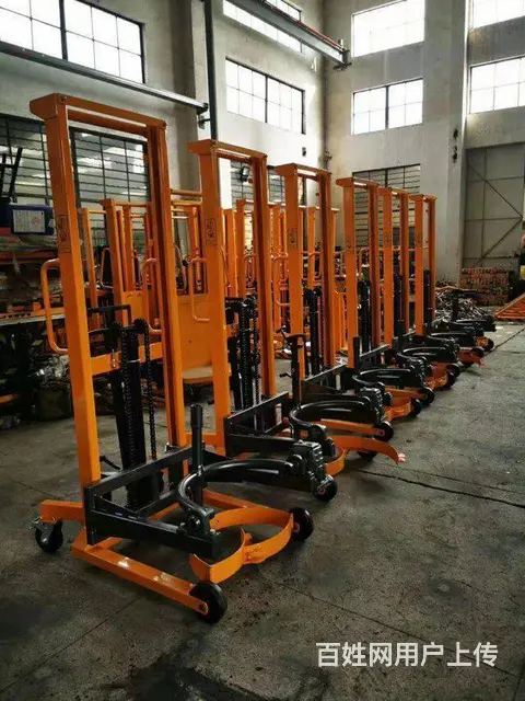 叉车用抱桶器鹰嘴吊夹吊具简易油桶车液压油桶搬运车 - 图片 5