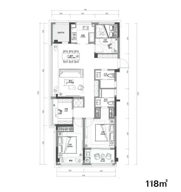 滨江万科又一新盘 面积96-130平 均价3900 - 图片 9