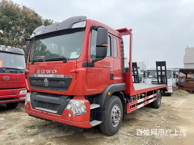 重汽拉150挖机平板运输车 性价比高 - 图片 12