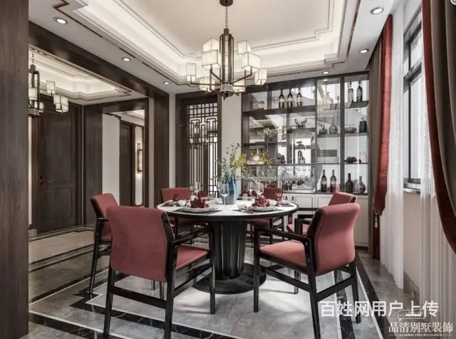 常州别墅装修：餐厅要不要装餐边柜 - 图片 2