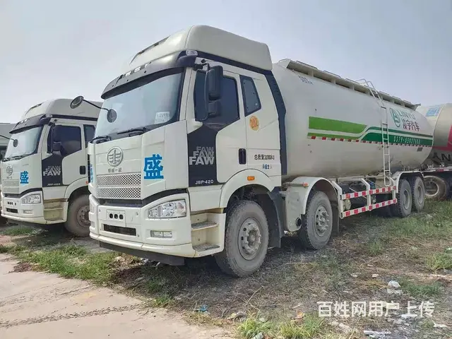 出售二手解放水泥砂浆两用罐车，19年5月420马力 - 图片 2