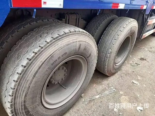 二手华菱前四后八平板车9米6长336马力国四 - 图片 7