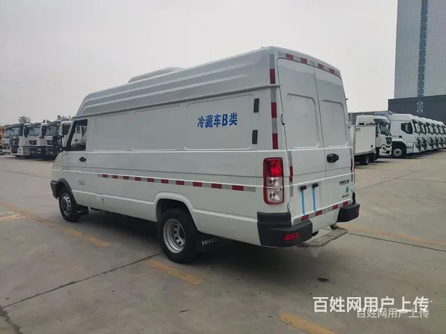 国六依维柯面包冷藏车 超市冻货配送冷冻车销售有人带一对一 - 图片 9