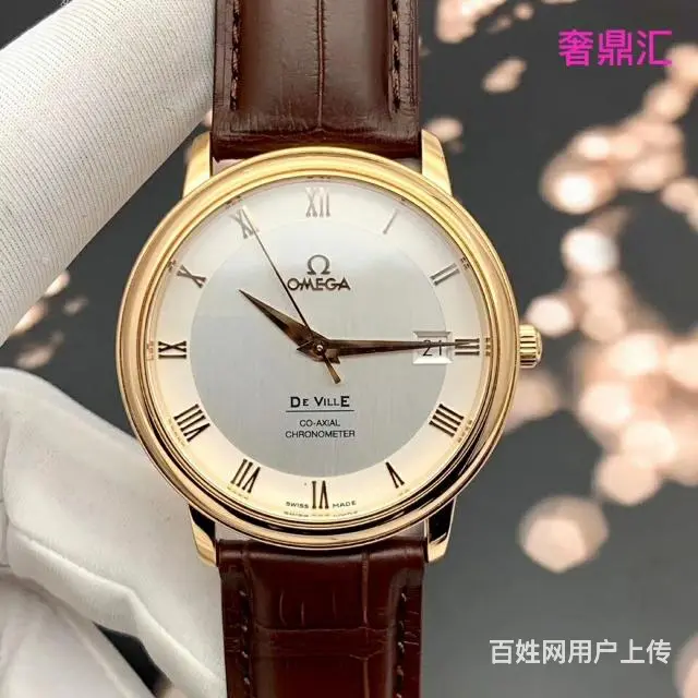 二手欧米茄18k玫瑰金4678.31.02，9新单表 自动机 - 图片