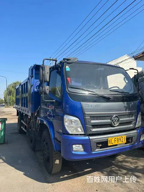 低价处理二手福田前四后四5.2米自卸车170马力 - 图片 3