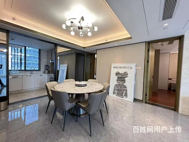 武昌绿地 海珀御观4房3卫 业主自在装修 全景落地 - 图片 5