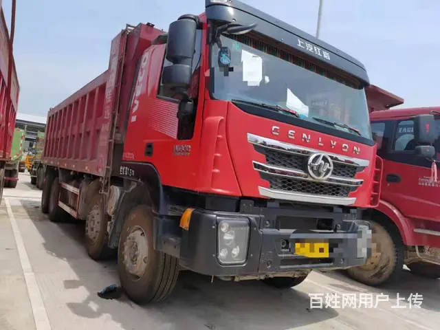国五前四后八自卸车350马力红岩杰狮7米2货厢 - 图片 2