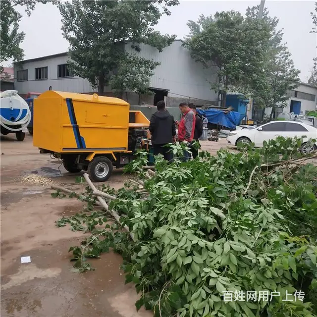 河南郑州树枝粉碎车收集车批发价格 - 图片 1