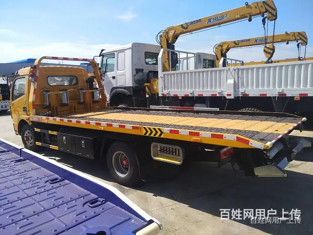 东风多利卡D8D9单桥清障车售后一条龙 - 图片 4