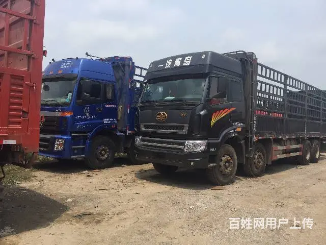 出售二手解放J6欧曼天龙 9.6米单车高栏 可分期 - 图片 3