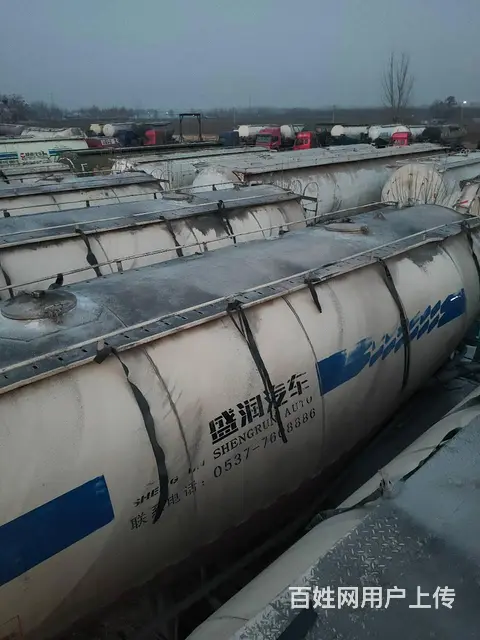 石家庄植物园二手罐车7台17年42方单仓盛润罐车 - 图片 4