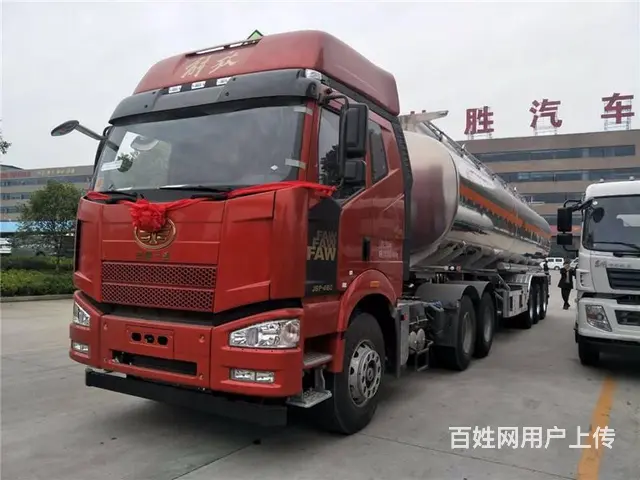 各种油罐车、食用油运输车、铝合金运油车、牵引头带挂 - 图片 1