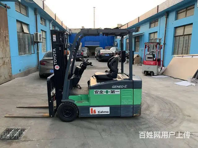 进口三支点电动叉车 丰田1.5吨冷库二手叉车 - 图片 1