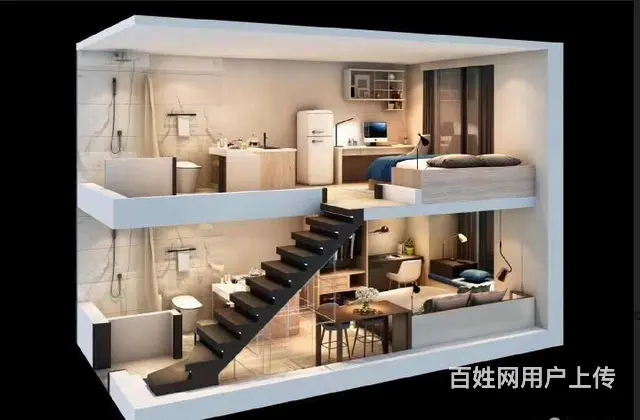 政务新区现房首付10万复式公寓苏滁汽车生活广场通燃气双层设计 - 图片 4