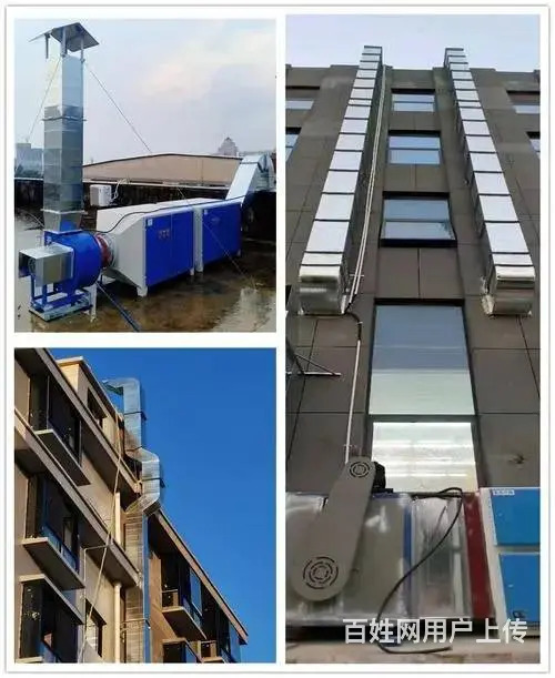 昆山市经济开发区单位食堂油烟机清洗 油烟管道清洗 - 图片 3