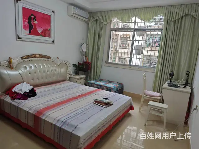 上高锦园小区三楼清爽装修三房南边户地面产权车库22平业主诚售 - 图片 1