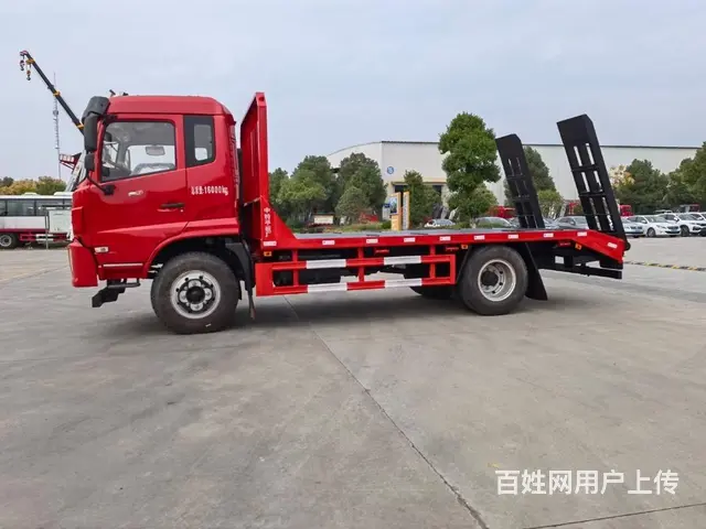 东风福瑞卡平板车 平板车挖机运输车 厂家优惠大降价 - 图片 3
