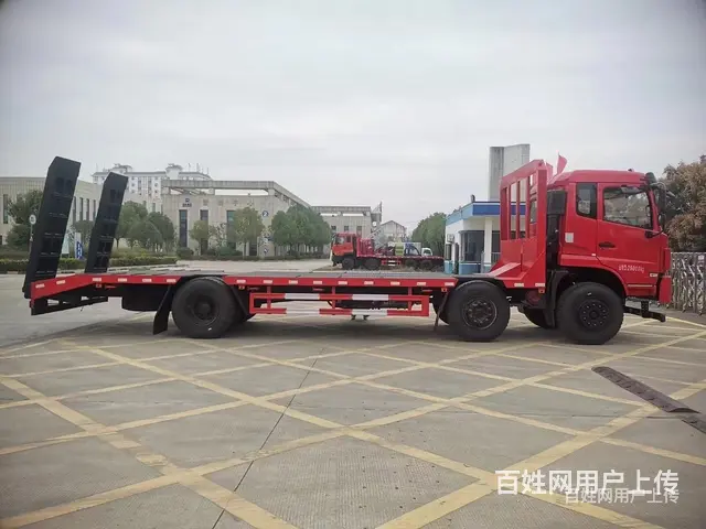 玉树东风三桥250挖机平板拖车多少钱一辆价格 - 图片 5