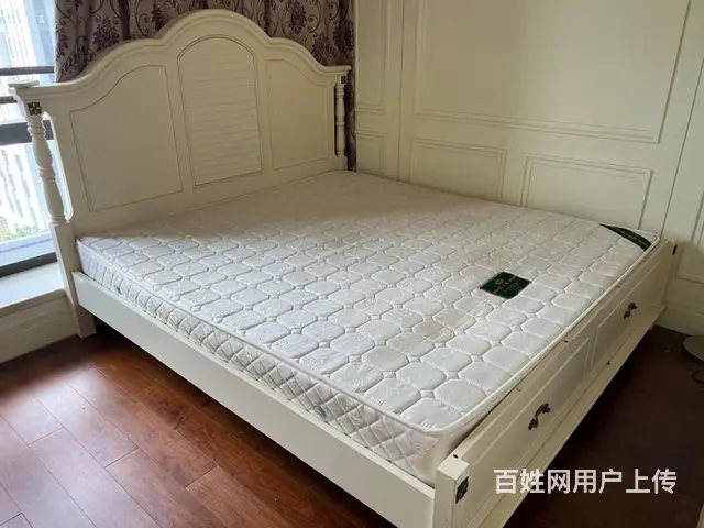 2张双人床全套+沙发，700，自取 - 图片 1
