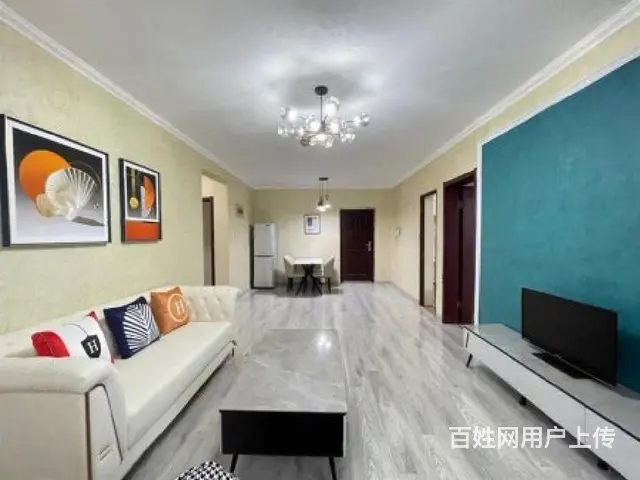 万达对面，精装家具家电，拎包入住 - 图片 2