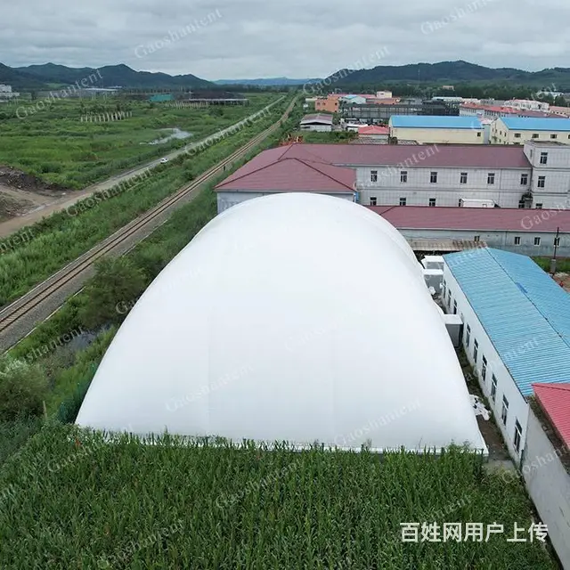 充气膜运动馆建设，气膜展览馆，大跨度设计安全环保 - 图片 2