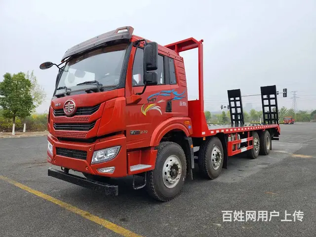 解放悍V拉21吨不超重挖机拖车 厂家价格便宜可分期 - 图片 2