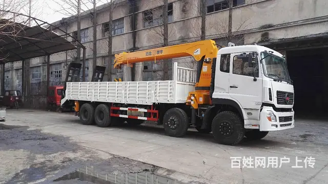 东风天龙前四后八随车吊 价格是多少 厂家直销 - 图片 2