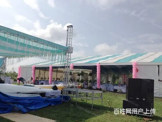 婚庆酒席篷房 大型活动喜篷 设计新颖 款式多样 - 图片 2