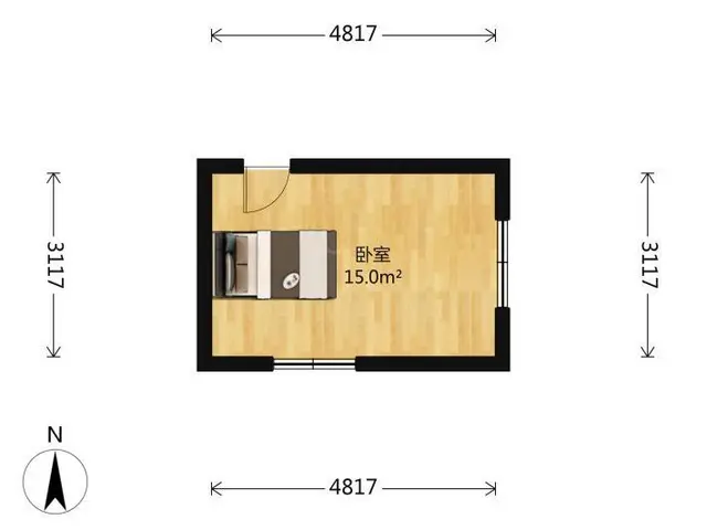 拱北关口龙城大厦电梯精装大公寓出租，租价2000，近关口 - 图片 8