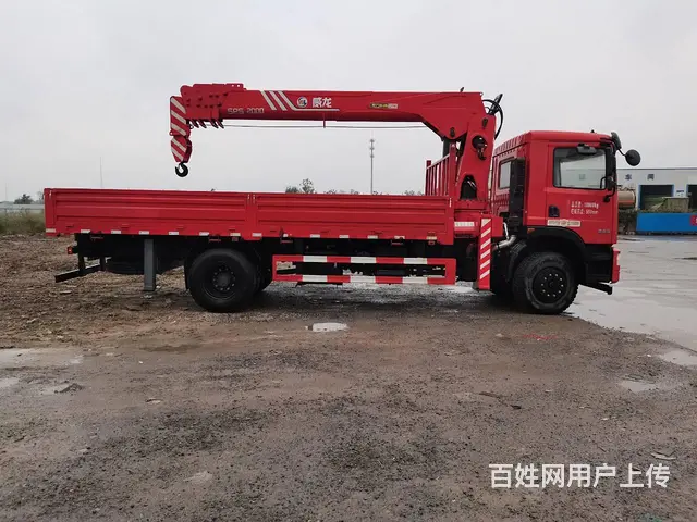 出售东风二手8吨五节臂随车吊一台  准新车 - 图片 4