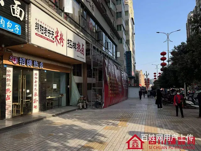 （四川铺鑫网）巴州区回风四中学校对面120㎡餐饮店转让 - 图片 3