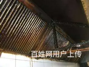 昆山陆家酒店饭店单位食堂油烟机清洗商场油烟管道清洗 - 图片 2